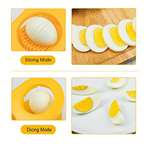 Multi- Segment 2 In 1 Egg Cutter/ Slicer